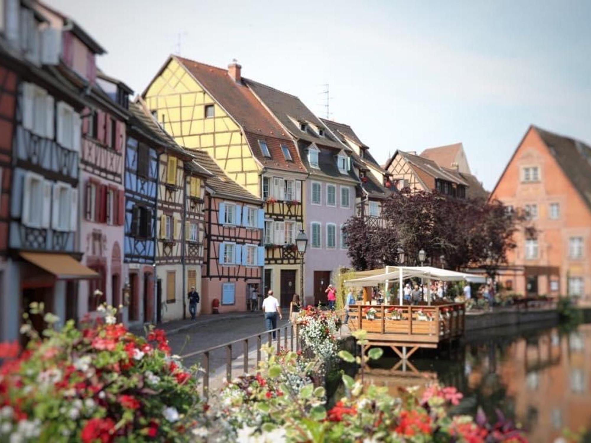 Charmant Appart Avec Garage Et Terrasse Au Coeur De Colmar, Pres De La Route Des Vins D'Alsace - Fr-1-722-6 Dış mekan fotoğraf