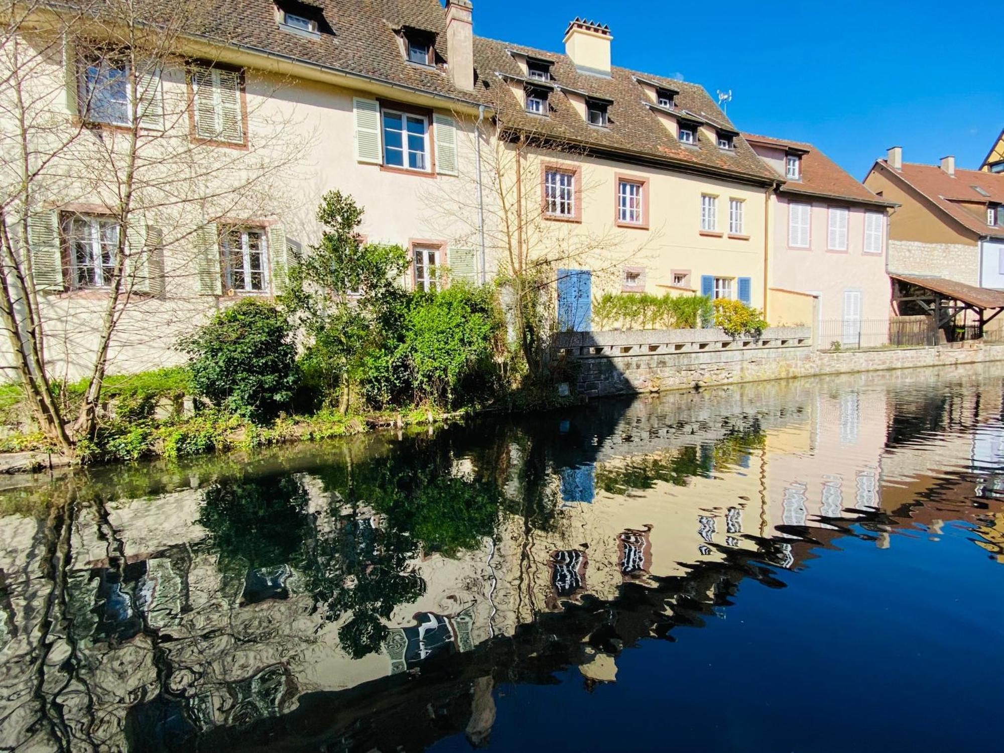 Charmant Appart Avec Garage Et Terrasse Au Coeur De Colmar, Pres De La Route Des Vins D'Alsace - Fr-1-722-6 Dış mekan fotoğraf